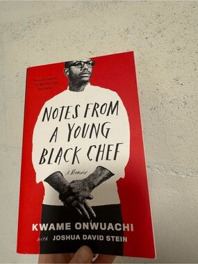 Notes From a Young Black Chef by - Red Cover
